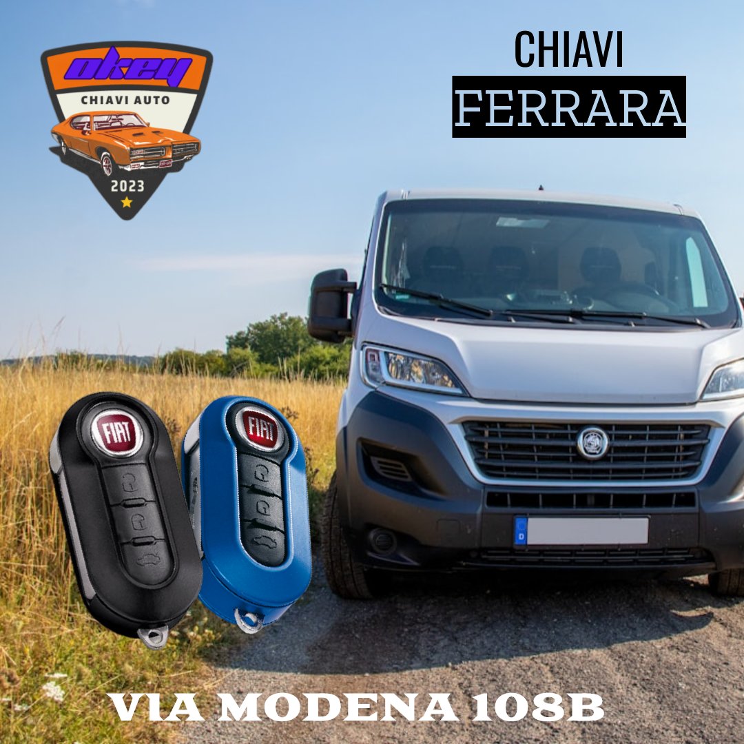 ChiaviFerrara's tweet photo. Il duplicato subito disponibile per #fiatducato fino al 2023 , Via Modena 108b FERRARA https://t.co/T8f8smNjM4