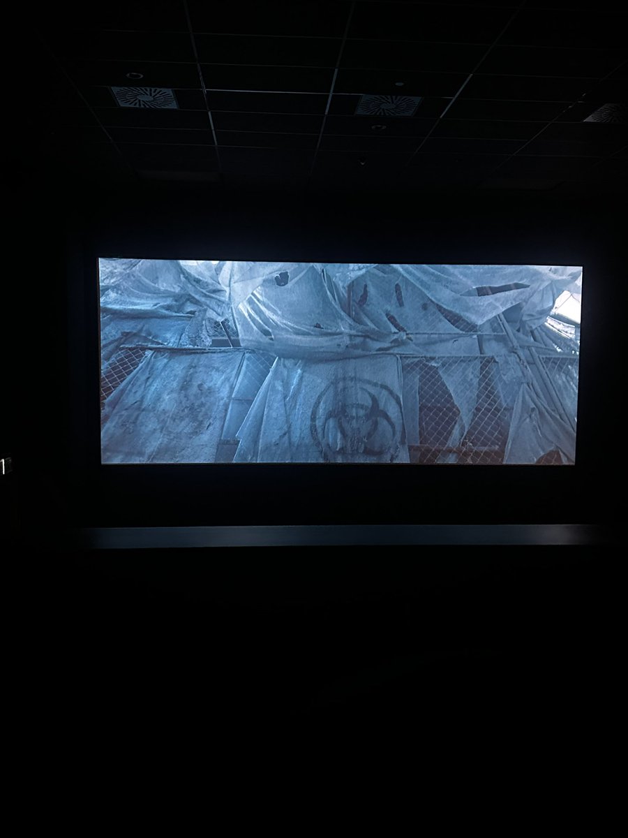 Watching a movie alone in the cinema is my kind of peace.