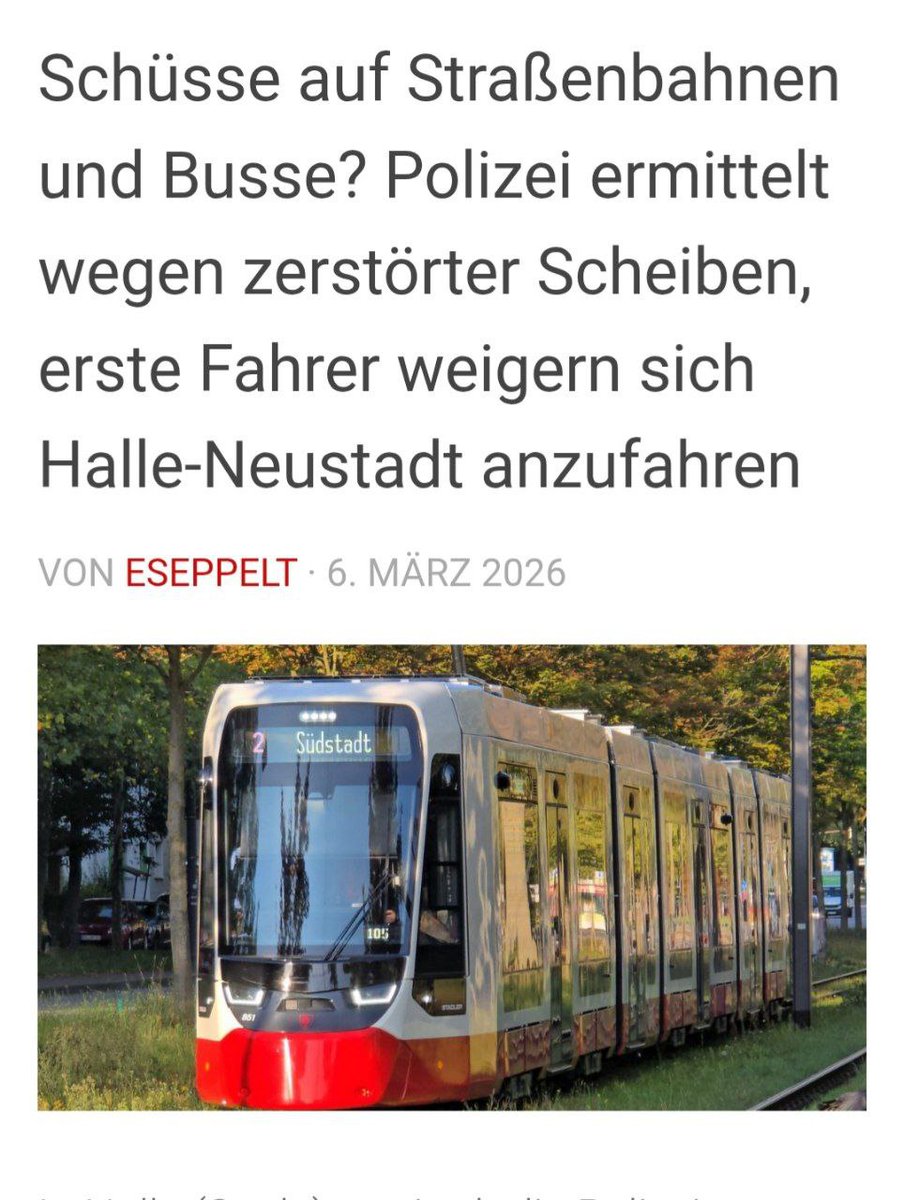 Kampf der Kulturen in #Halle. Arabische Wohngebiete werden verkehrstechnisch von der Altstadt abgekoppelt.
