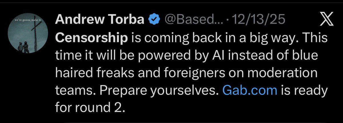 Andrew Torba (@basedtorba) on Twitter photo 