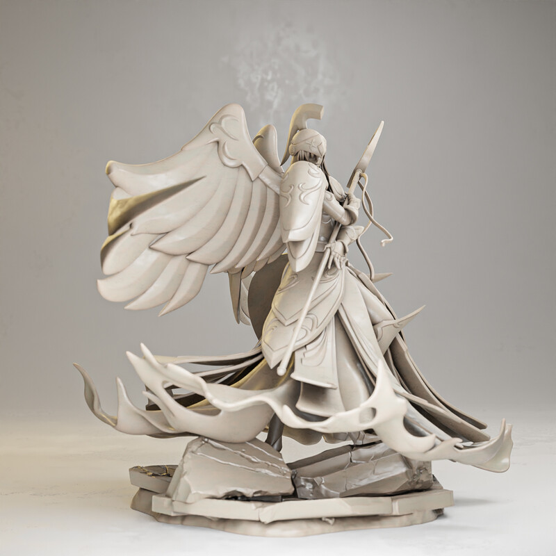 数年前から気になっていたいた聖闘士星矢のガレージキット 女神 アテナ