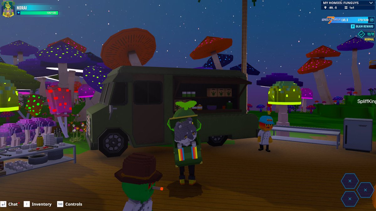 Lunch break at the food truck in The Sandbox Season 7. What’s on the menu? <a href="/TheSandboxGame/">The Sandbox</a>  tsbga.me/TheSandbox #Season7