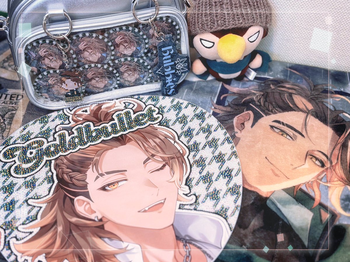 Ready for holoEXPO with Goldbullet!!💚🦅
#GBArt #hololiveEXPOfes2026