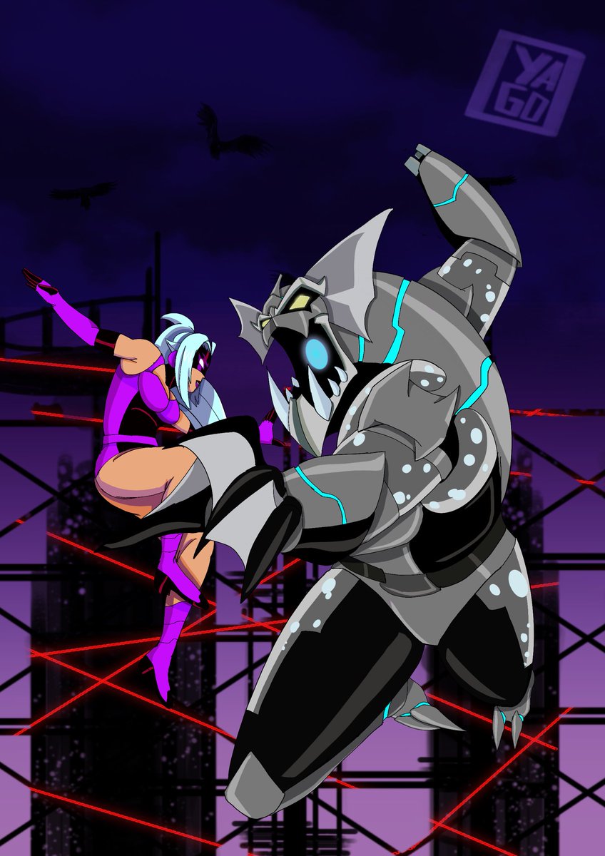 yagosoro's tweet image. I liked more the original colors 

#Shadowline and #Abyssal belong to

@_DRAKEHERNANDEZ 
#wrestling #wrestlingverse #ocart #wrestler #originalcharacter