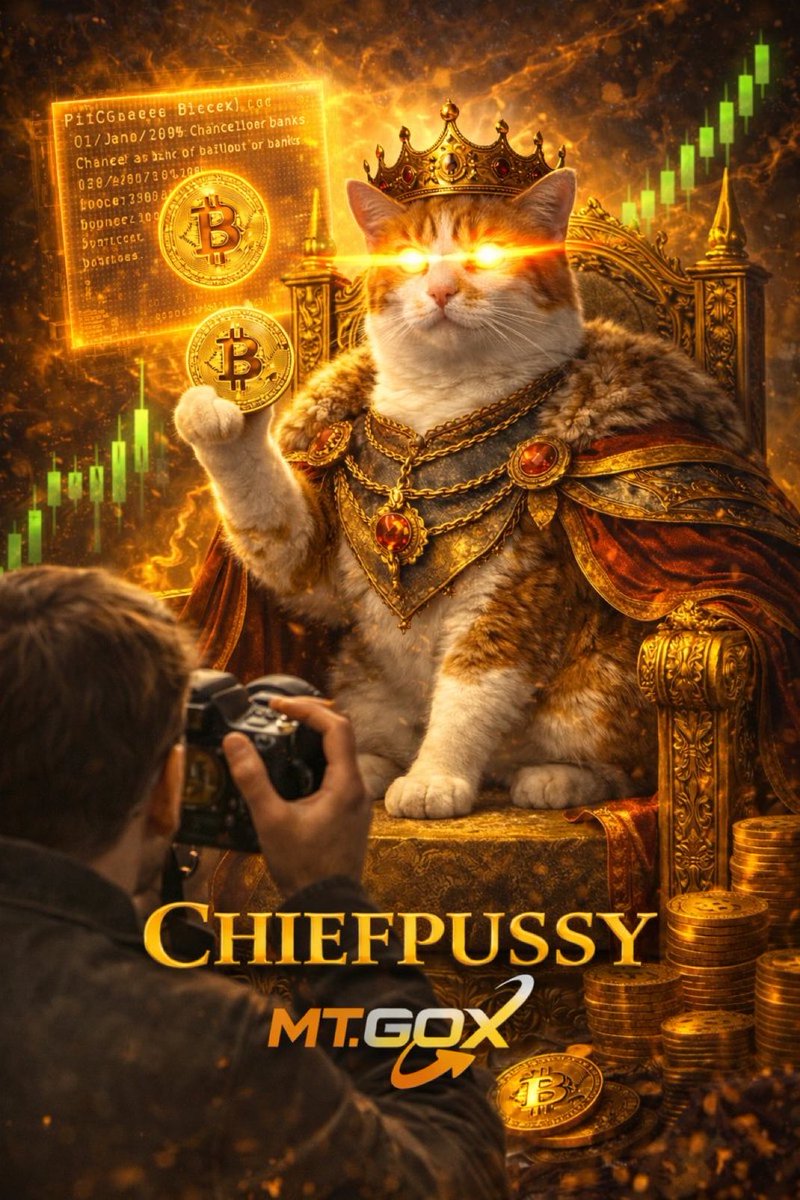 IDK about you but I’m not getting financially bored on the guy who took <a href="/Bitcoin/">Bitcoin</a> from $1 to $1000

My blockchain is <a href="/solana/">Solana</a> 
My dev is <a href="/MagicalTux/">Mark Karpelès</a> 
My coin is $chiefpussy

Simple as