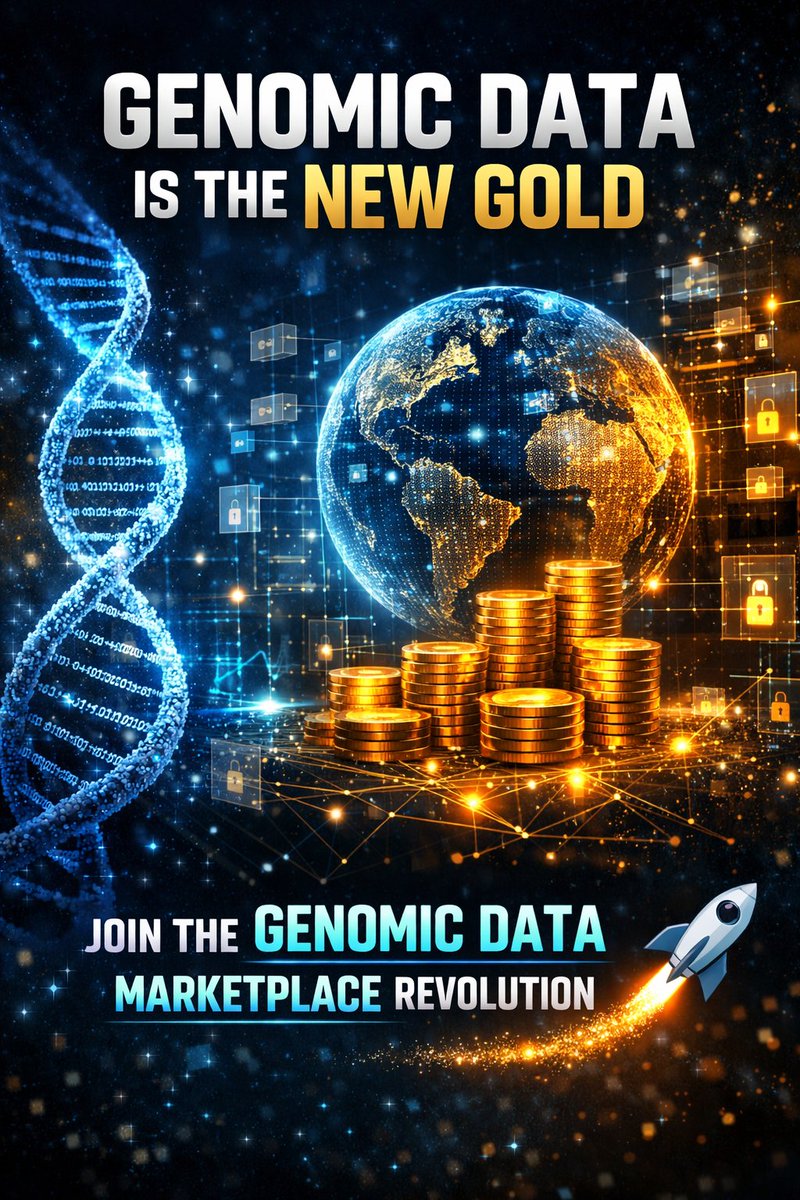 Binnalink's tweet photo. Data is the new gold. Your DNA is priceless. GSGN is creating a secure global ecosystem for genomic data ownership.
PROJECT
https://t.co/f8HoJXSahg
#sidrachain #crypto #sidraAppStore #sidraorbit @sidrachain #sidranewsroom @maljefairi @SidraLaunchpad https://t.co/lGuKLdw3W3