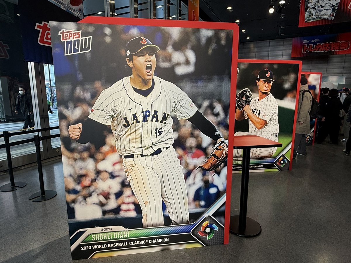 MasayaKotani's tweet image. #Topps トレカ応援祭📣

盛り上がっておりました🤩

#ToppsWBC #WorldBaseballClassic #WBC2026 #侍ジャパン @toppsjapan