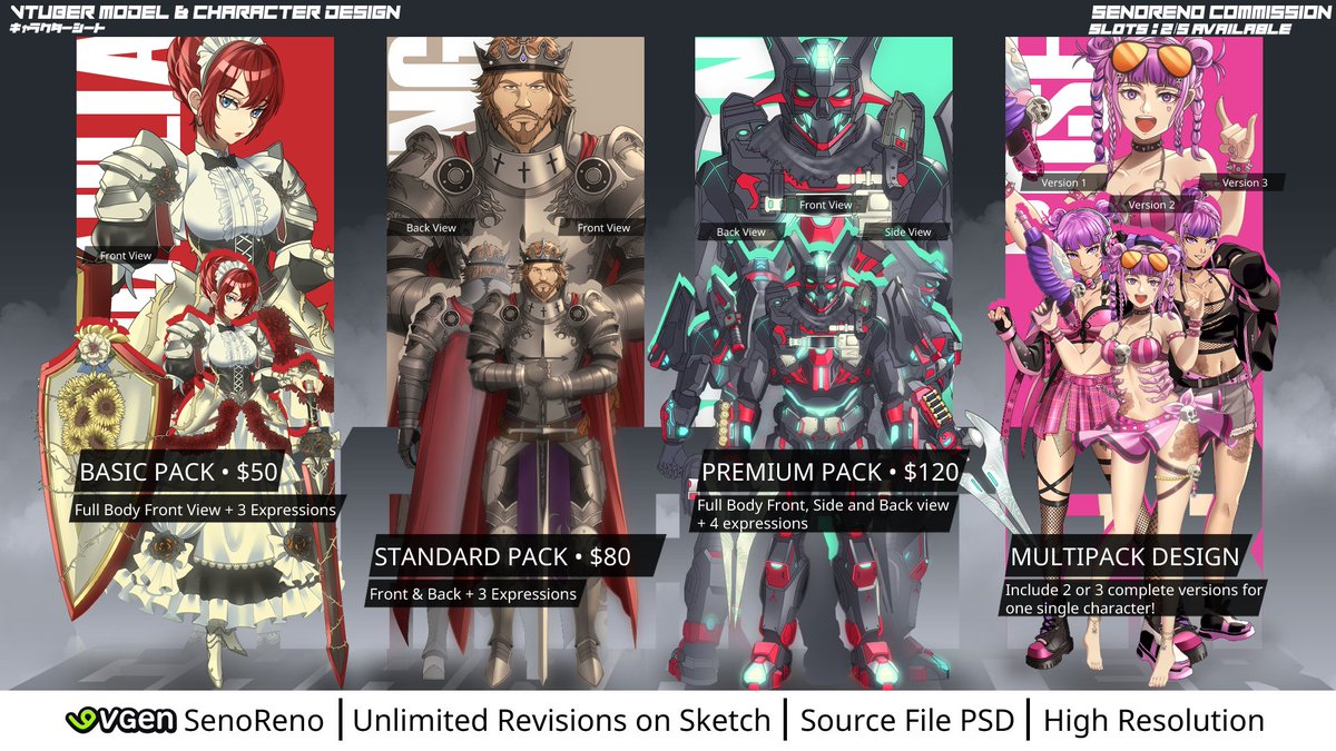 SenoReno18's tweet photo. @richardrdotson Hi, I hope I didn't miss anything. I'd love to help you brainstorm and turn your imagination into a reality.     Check out my character samples below. 

Feel free to DM me if you'd like to chat about your ideas!  

https://t.co/rqOFoPBTdB https://t.co/MnPKfznQKR