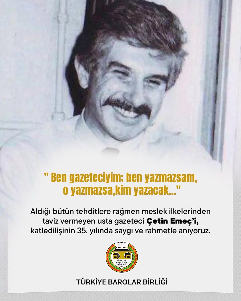 Türkiye Barolar Birliği tweet media