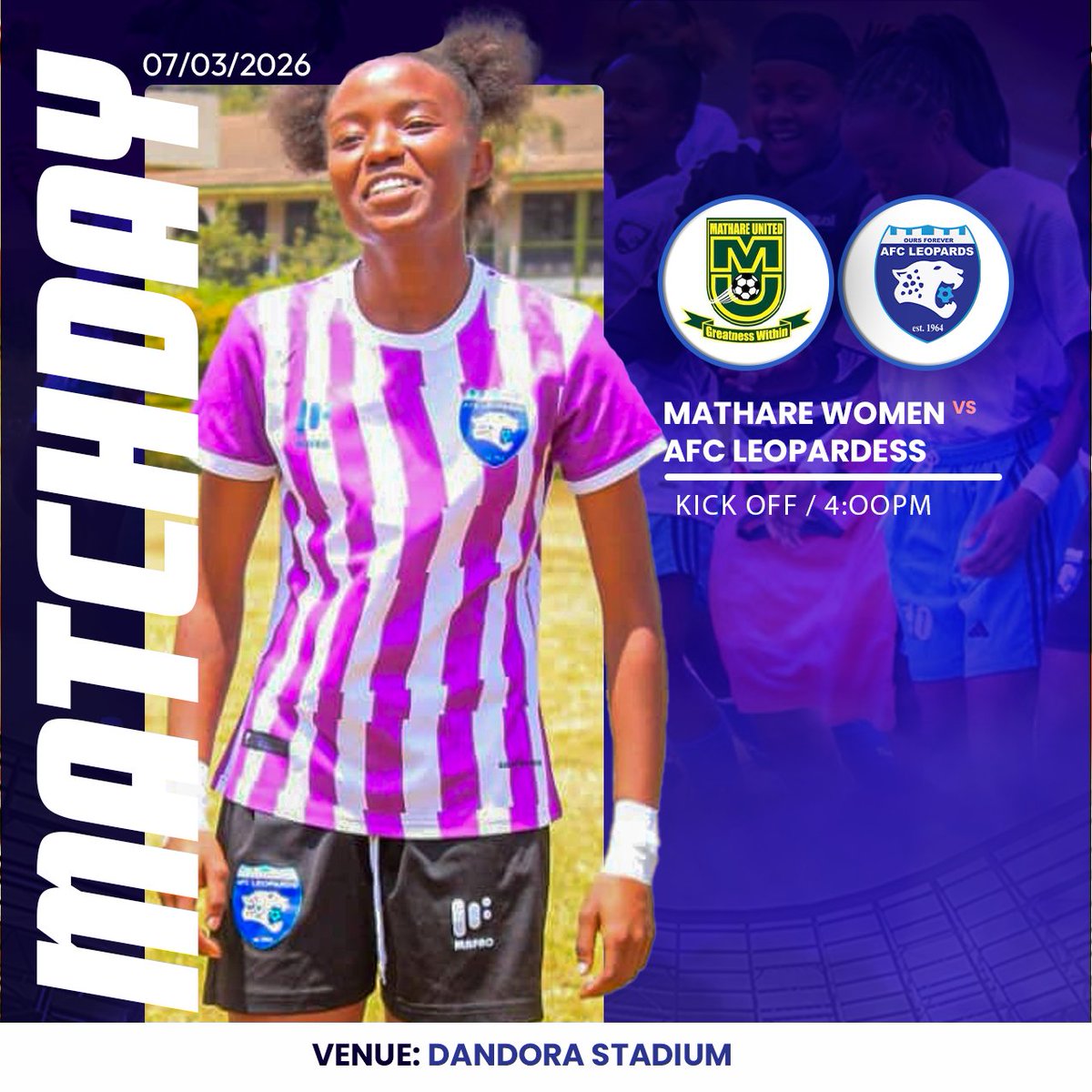 Stargirl_Mumbua's tweet image. It's Matchday at Dandora stadium 💙🩵
#RM8 
#Stargirl
#Oursforever 
#footballKE