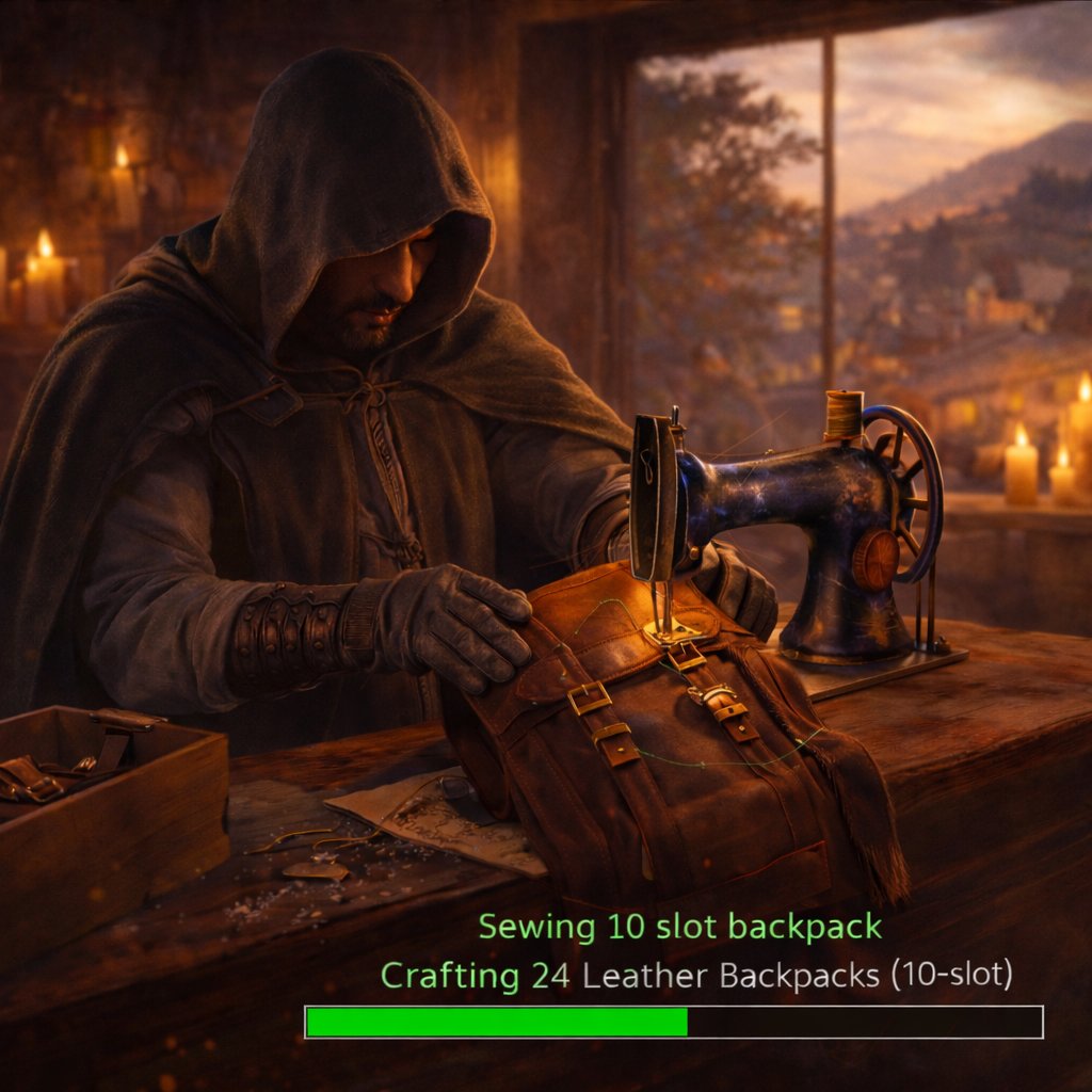 ColoniesSl's tweet photo. The journey from raw materials to finished gear — this is what SL Colonies is all about. 

Love seeing LiontheBeave's backpack crafting in action! Drop a 🎒 if you're crafting this week.

#SecondLife #SLColonies #IndieGameDev #PlayerSpotlight https://t.co/XTGZufl4lP