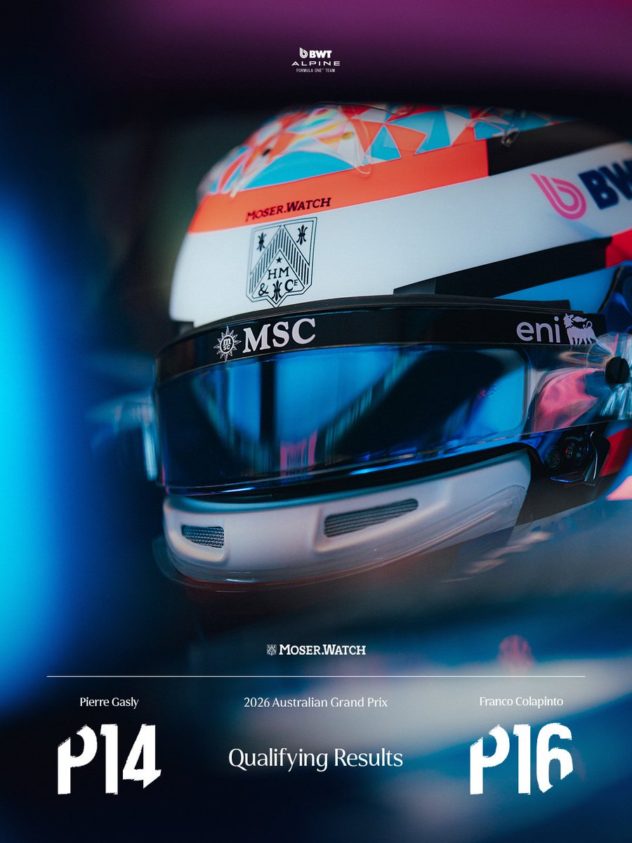 BWT Alpine Formula One Team tweet media