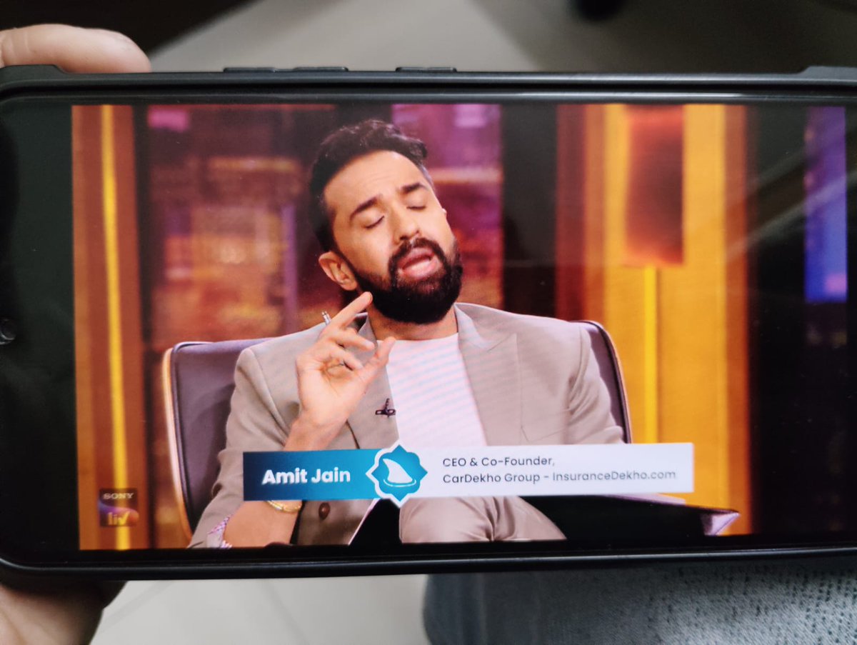 He is Varun Alagh, not Amit Jain. This is a big mistake in S5 EP 44. It seems to be an error by the editing team. Please take care, guys. <a href="/sharktankindia/">Shark Tank India</a> <a href="/SonyTV/">sonytv</a>  <a href="/SonyLIV/">Sony LIV</a>