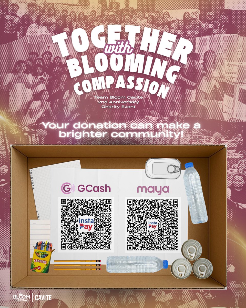 Together with Blooming Compassion 🫂🤍

As we celebrate our 2nd anniversary this month, we draw inspiration from the hearts and values we learned from our BINI girls. 

This year, we will be visiting the kids at Little Angels Home, Inc. in Mendez, Cavite. We welcome donations to