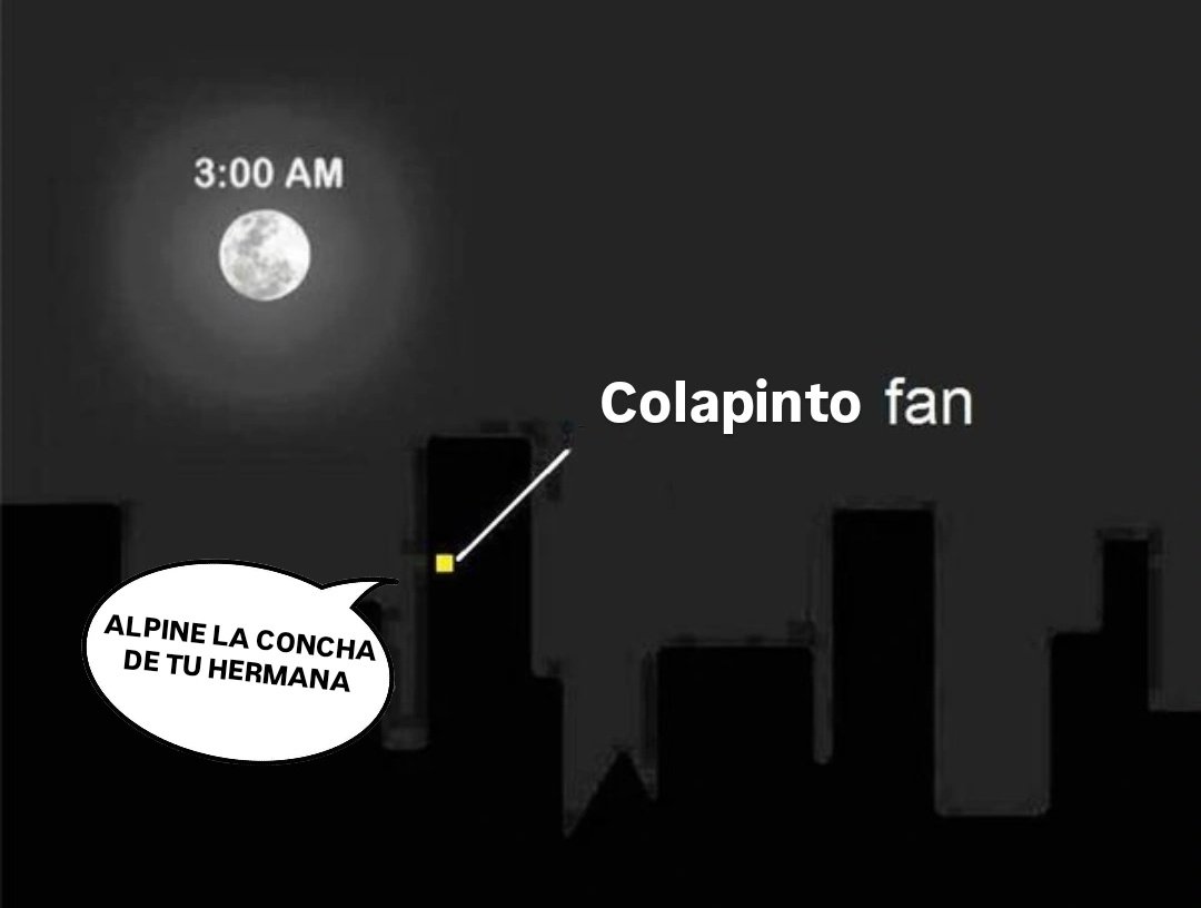 Alpine la concha de tu hermana