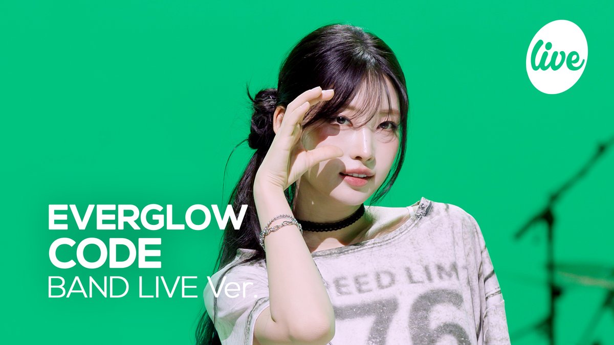 itsLIVEofficial's tweet photo. 💚 https://t.co/cC2vDQ6qoO💚

EVERGLOW의 ‘CODE’ (Band Ver.)
5시에 it’s Live 유튜브 채널에서 확인하세요!

#itsLive #EVERGLOW #CODE #에버글로우 #KPOP https://t.co/IY05YlwZQA