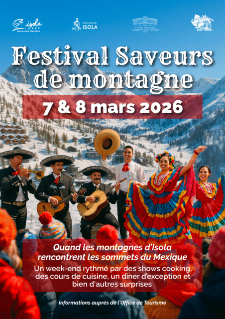PresseEvents's tweet photo. PRESSE-AZUR -06-PACA : FESTIVAL SAVEURS DE MONTAGNE ISOLA 2000 https://t.co/lzE4jVezMx https://t.co/lOt4muUq5M