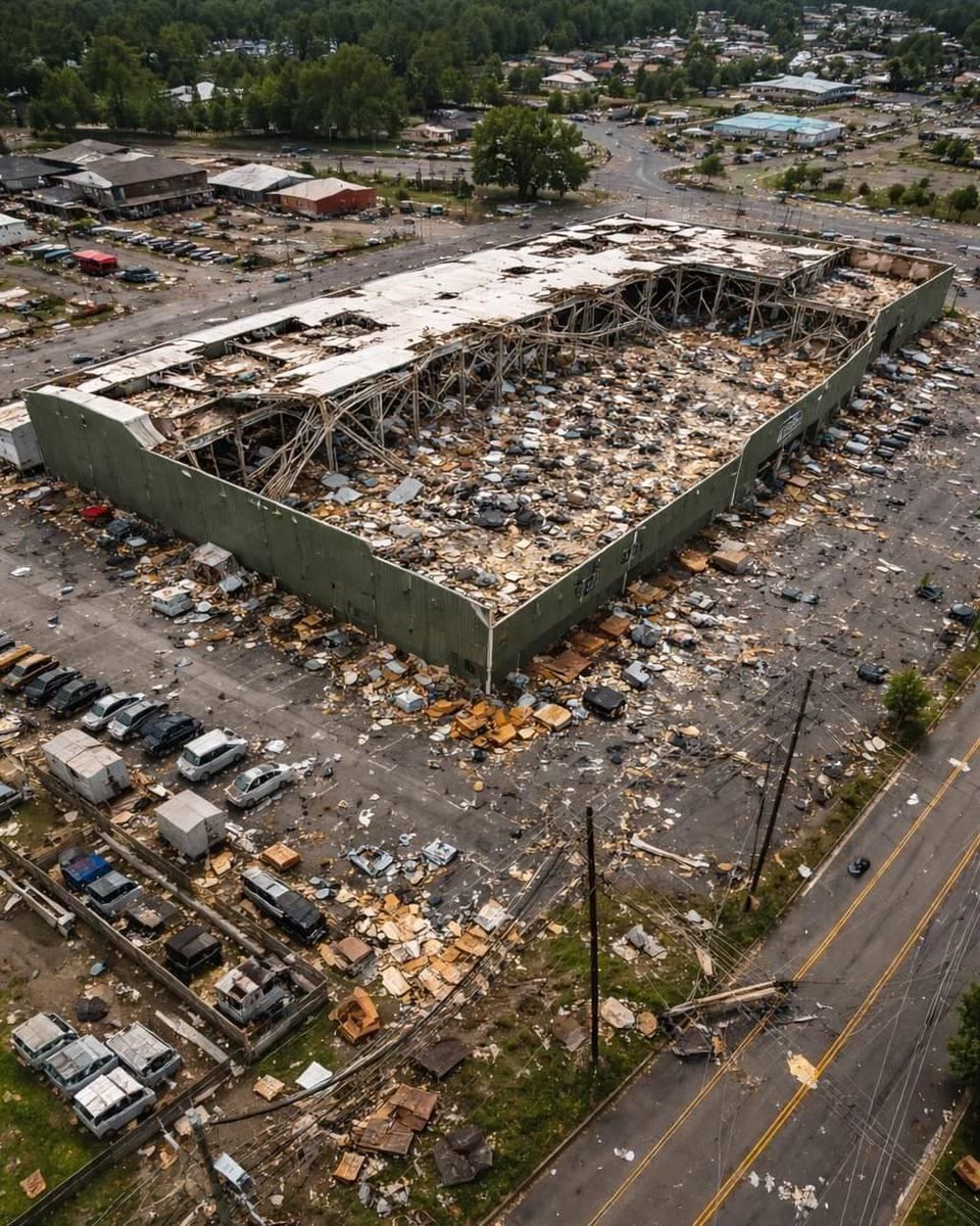 jonataribastv's tweet photo. 🌪️🇺🇸 TORNADO DEVASTADOR ATINGE UNION CITY, MICHIGAN

Imagens mostram consequências após forte tornado atingir cidade americana em 06.03.2026.
Crédito: Meanwhile in Delco https://t.co/7TBPCeCLdI
