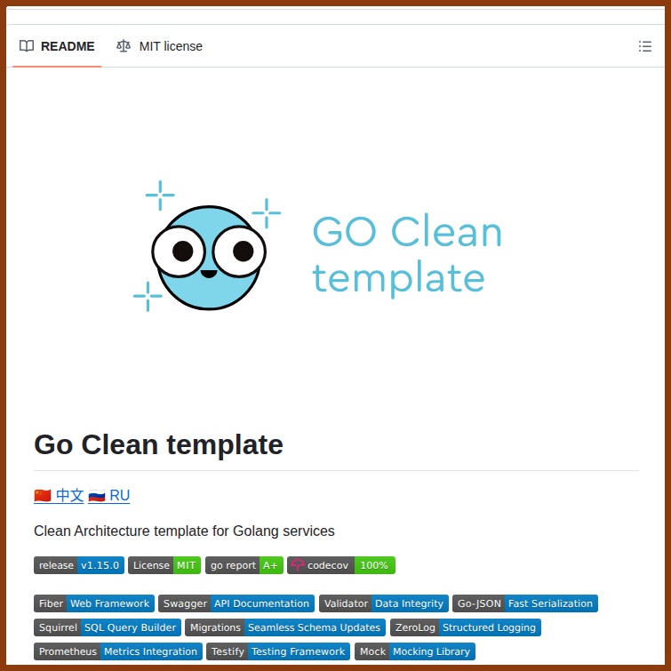 tom_doerr's tweet photo. Template for Golang services using Clean Architecture principles

https://t.co/XJs3KSbR2y https://t.co/Z6s0txPCK2