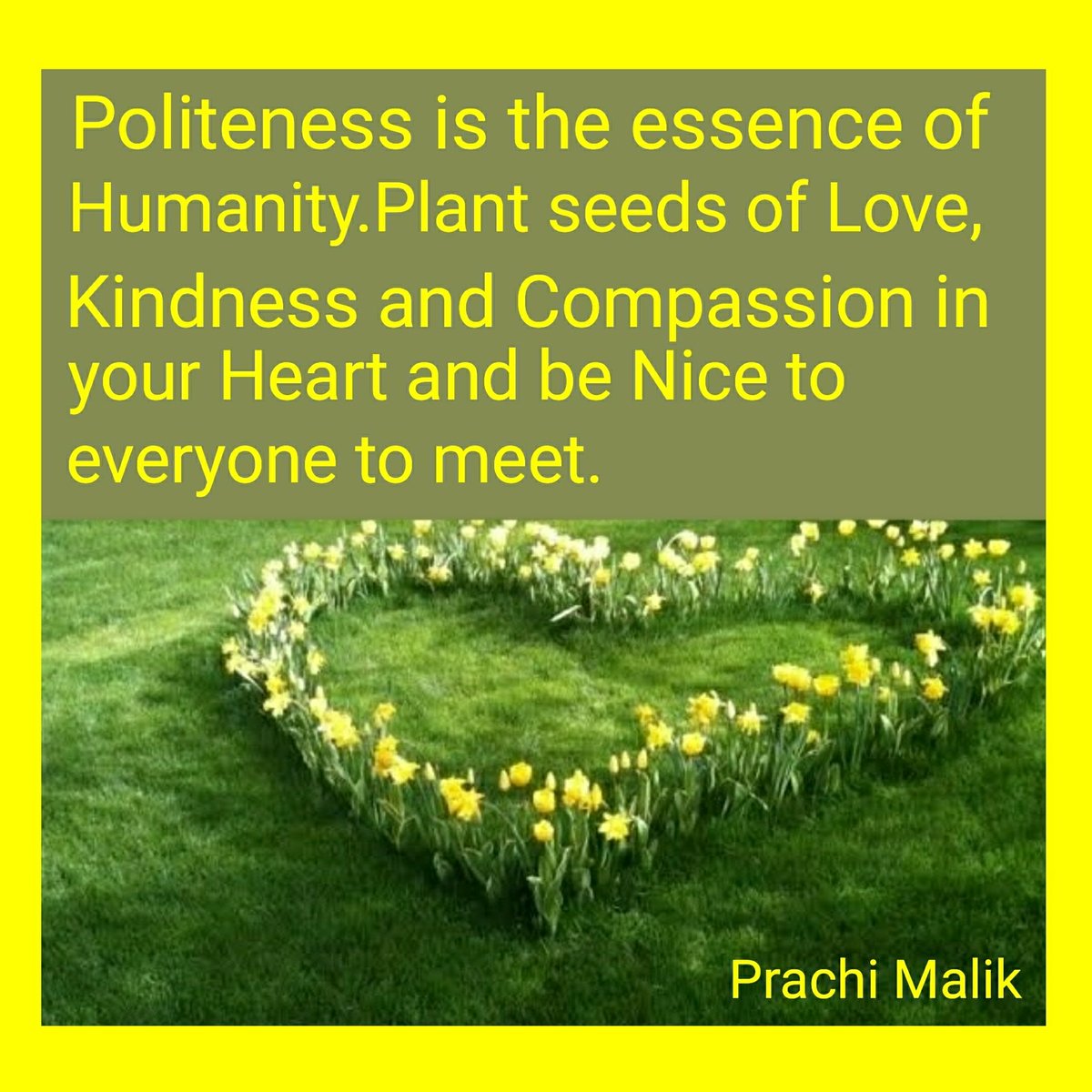 PrachiMalik's tweet image. #SaturdayThoughts 
#RainKindness
#BeCompassionate
#WeekendVibes