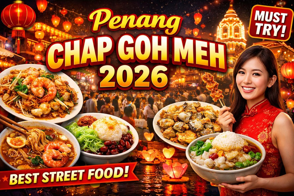 槟城元宵节 | Penang Chap Goh Meh 2026 | 垂涎的街头美食| Delicious Street Food youtu.be/62CdozB8c1I?si… via <a href="/YouTube/">YouTube</a>