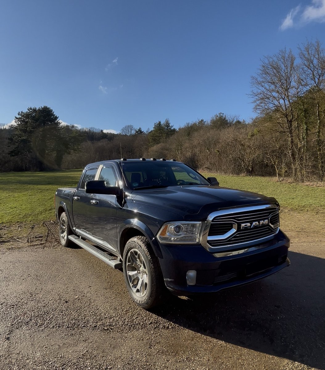 Kempf_live's tweet photo. This Dodge RAM was just adapted with a Darios digital accelerator ring and a main right-hand brake for its owner can no longer use his legs. He enjoys driving again with both hands on the wheel.
 For more information, visit: https://t.co/sAkaKvxZFf https://t.co/hM3JdKlB7O