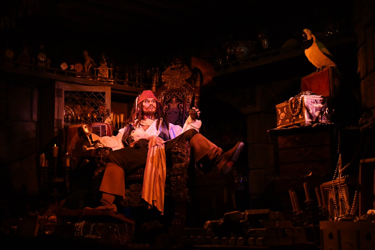 カリブの海賊🏴‍☠️ #TDL #Nikon #Z6II