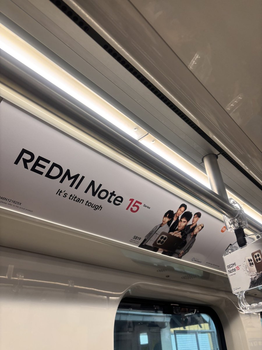 muningningg_'s tweet photo. omggg sa Xiaomi Redmi Train pala ako nakasakay today!!!!
di ko napansin sa labas kasi sumakay lang ako agad haahahhaha
@SB19Official #SB19
#XiaomiPHxSB19 #RedmiNote13Series https://t.co/tg7W9msXEm