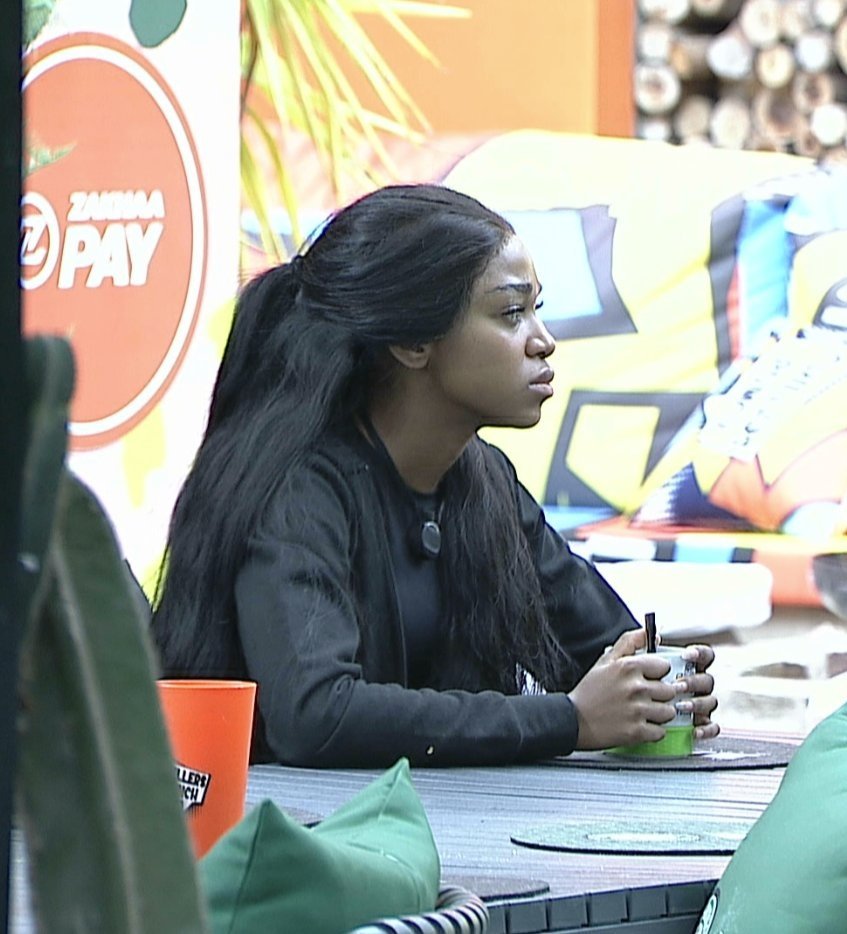 Nursejoaniee's tweet photo. She's the Best thing that happened to Big Brother Mzansi this season.🤌🏾
Her name is #ThandekaTshabalala

#BBMzansi #BBMzansiS6 https://t.co/vBj5QkE92s