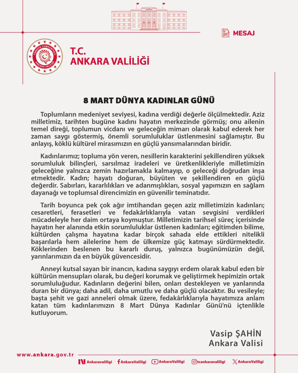 T.C. Ankara Valiliği tweet media