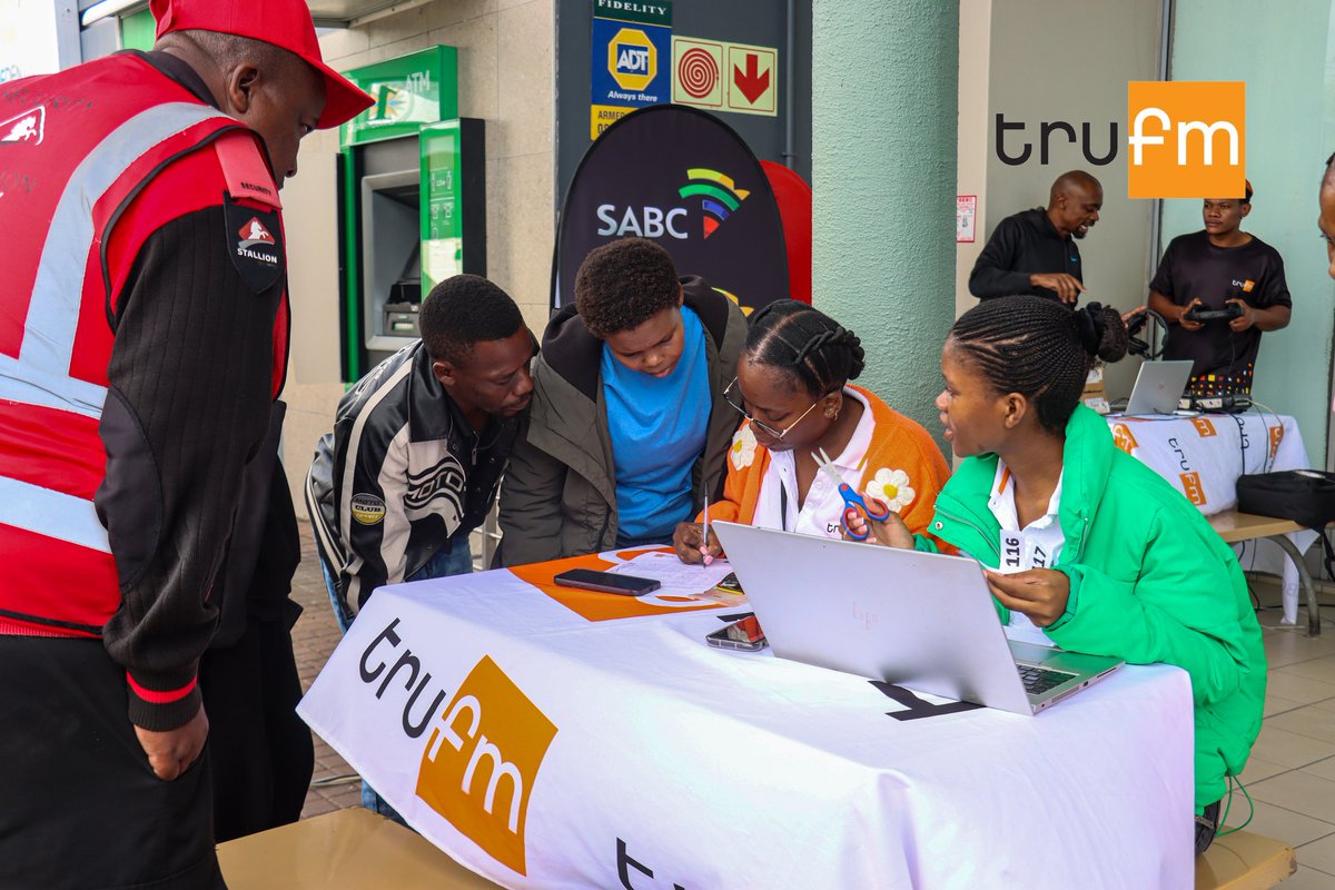 trufm's tweet photo. TruFM is out and about at Mdantsane City with our awesome sponsors Telkom! 🔥
Pull through, catch the vibe and be part of the TruTalent Search Plug’d by Telkom excitement. Let’s find the next star! ✨🎤
#TruTalent2026 #TelkomPlugd #LikeNoOneElse https://t.co/9QZIjp1kU2