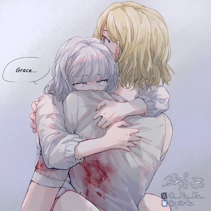 The gentleness in Grace's attitude and every small gesture she makes toward Emily... it's just so incredibly touching. #RE9 #BIO9 #ResidentEvilRequiem #GraceAshcroft #Emily #バイオレクイエム #バイオハザードレクイエム #グレース・アッシュクロフト #エミリー