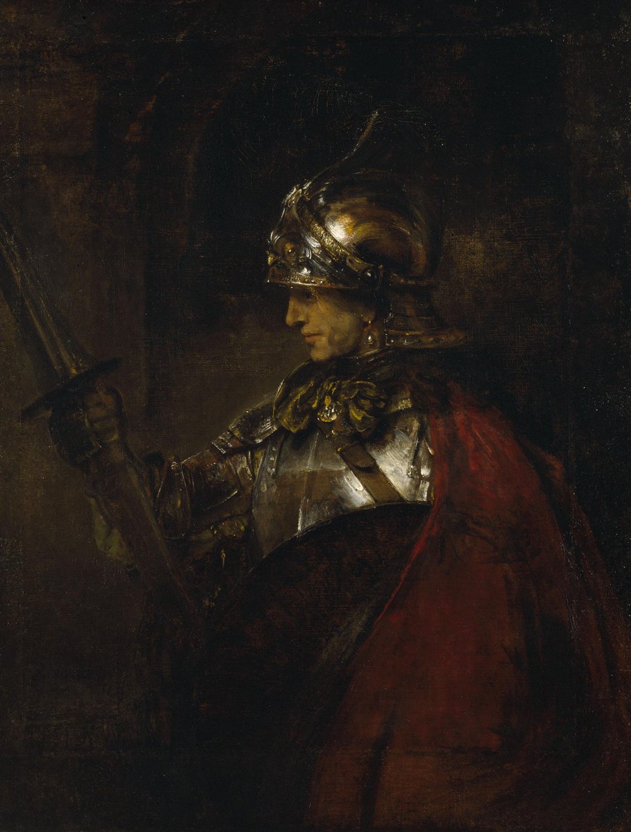 Rembrandt - "Man in Armor"