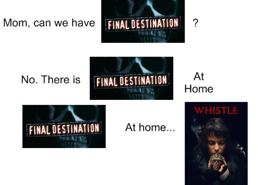 SirToniLIVE's tweet photo. Basically an Asylum mockbuster with a bigger budget. #whistlemovie #HorrorMovies #finaldestination #movies https://t.co/EpKz8MqYXb