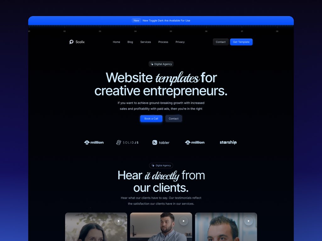 Finally, Scalix® 🚀 has dropped on   <a href="/framer/">Framer</a>   Marketplace!

And by now, you know the drill.

Instead of $79, you can grab it for FREE for the next 48 hours.

1️⃣ Like this post
2️⃣ Repost
3️⃣ Comment "Scalix" below

I’ll send you the link via DM—just make sure you’re following me