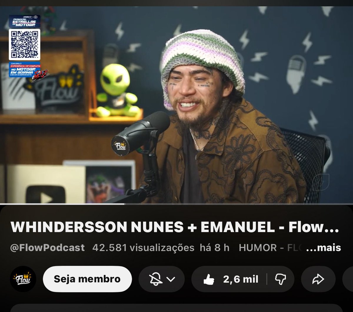 centralwhindsz's tweet photo. Impossível você assistir esse ep do @whindersson no @flowpdc e não tirar algum ensinamento 🧠

Episódio completo: https://t.co/mJ1ut1BZ9f https://t.co/nbocMqvf0B