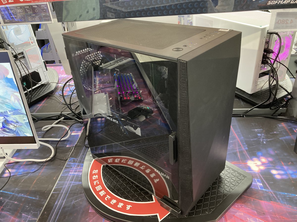 高コスパ‼️
ゲームにおすすめ！お買い得モデル🖥️

OZgaming
Z1B-R77-9060XT16-A620
✅CPU:Ryzen7 7700
✅メモリ:32GB
✅グラフィック:RADEON RX9060XT(16GB)

✨249,800円(税込)✨

お求めは【ソフマップ 池袋店】まで！