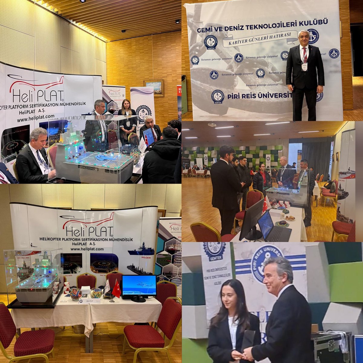 Heliplat1's tweet photo. HeliPLAT olarak Altın Sponsoru olduğumuz Piri Reis Üniversitesi Kariyer Günleri’ni başarıyla tamamladık.
#HeliPLAT
#PiriReisÜniversitesi
#KariyerGünleri https://t.co/Y6pvtTzJf8
