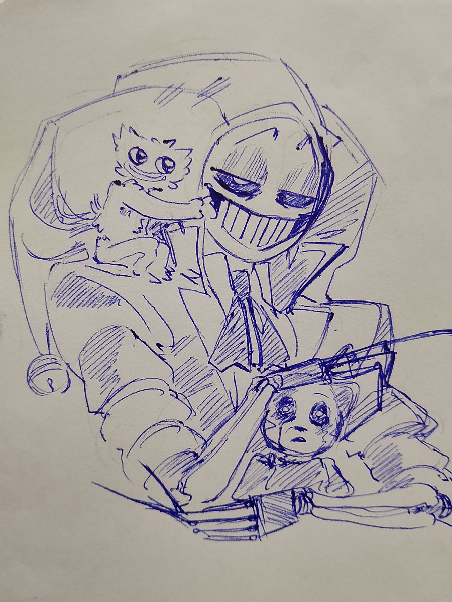 ctmres91654's tweet image. Otros dibujitos en papel por qué me duelen los ojos jajaaj no soporte ✨✨✨
#prototype #PoppyPlaytime #lilylovebraids