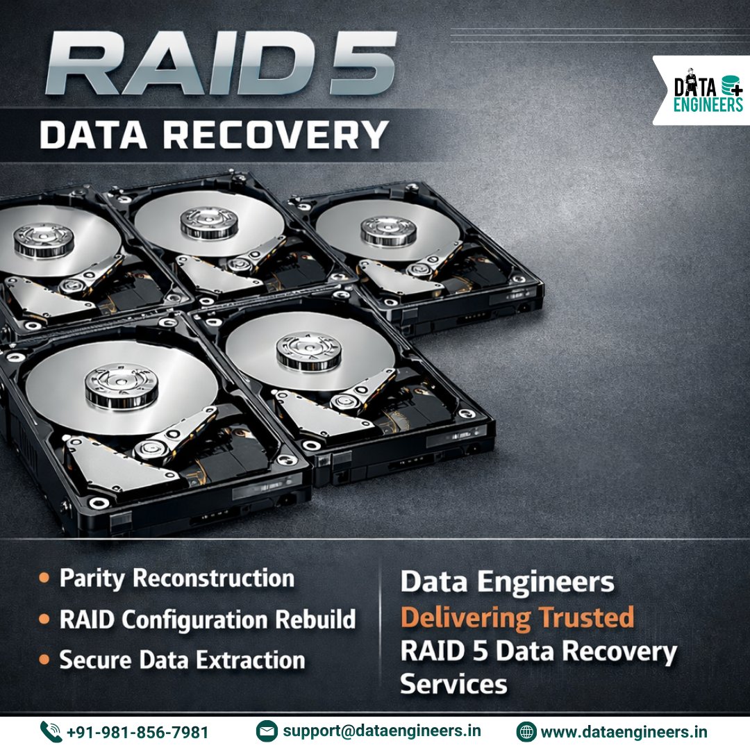data_engineers's tweet photo. RAID 5 Failed? Get Professional Parity Reconstruction & Data Recovery.
๐ +91-981-856-7981
View Services: https://t.co/NYVSukjgjz
#RAID5Recovery #RAIDDataRecovery #ParityReconstruction #RAIDFailureRecovery #MultiDiskRecovery #ServerDataRecovery #NASDataRecovery #DataRecovery https://t.co/bRQGzPAEym