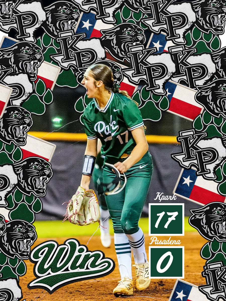 KParkSoftball's tweet photo. JUST GETTING STARTED 👏🏽

Brown: 3-4, 2B, 3 R
Messina: 2-3, 2B, 2 RBI
Klinefelter: 1-2, 2B, 2 RBI
Tellez: 1-3, 2B, 3 RBI
Barnes: 3-3, 2 2B, 2 RBI
Minick: 3-3, 2B, 3B, 2 RBI
Wright: 2-2, 3B, 3 RBI

18 hits and extra-base damage across the lineup. Minick, Brents, and Seales were perfect in the circle, combining for a three-inning perfect game!
#WeAreKPark