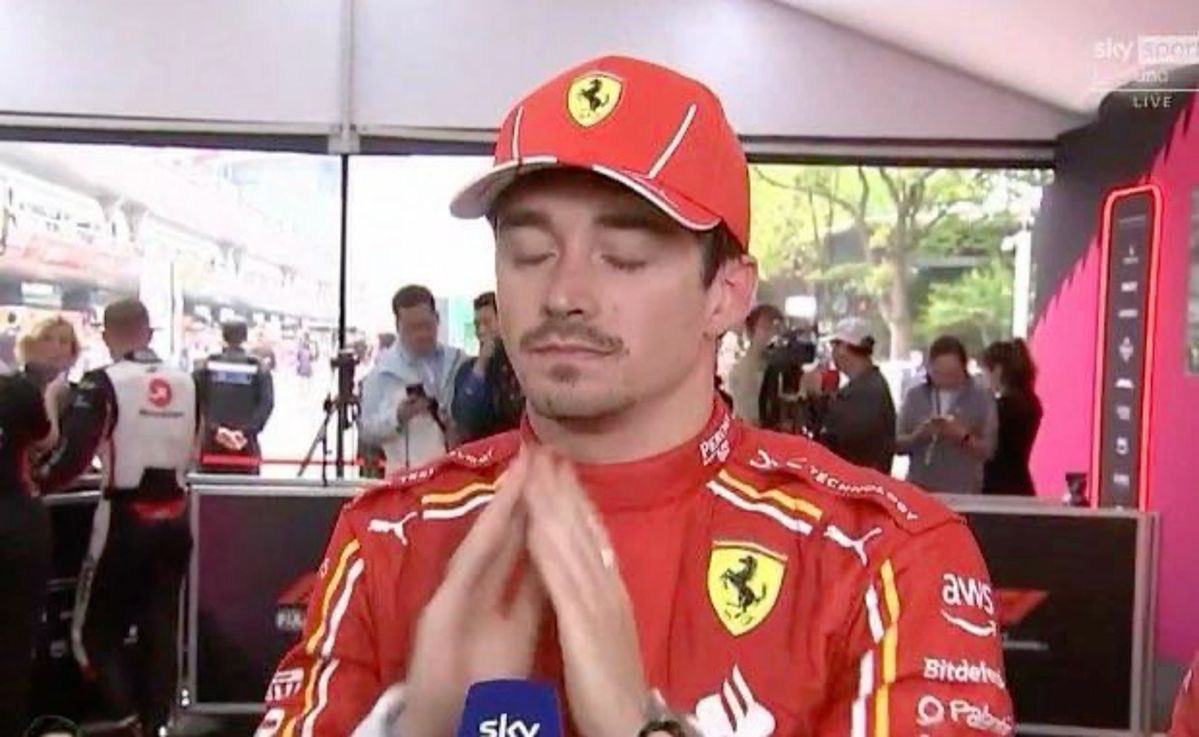 carplec's tweet photo. mañana explotan los mercedes, verstappen hace remontada al podio, los mclaren se hunden en el mar y leclerc maneja como poseido y ganamos AMÉN https://t.co/412Who4LYb