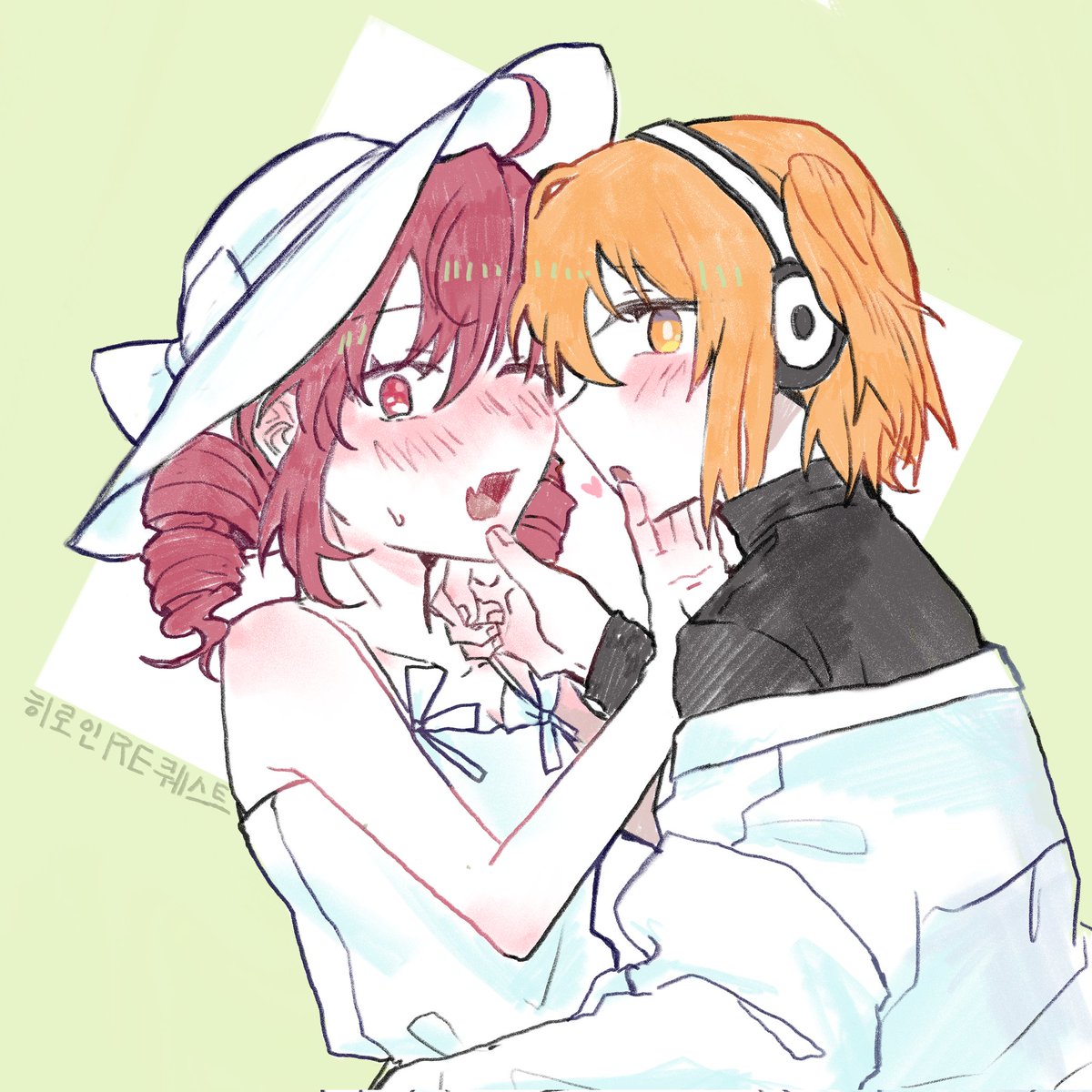 v2_our's tweet photo. ヒロインRE♡クエスト

🧡❤️ https://t.co/KyxF2jGCNc