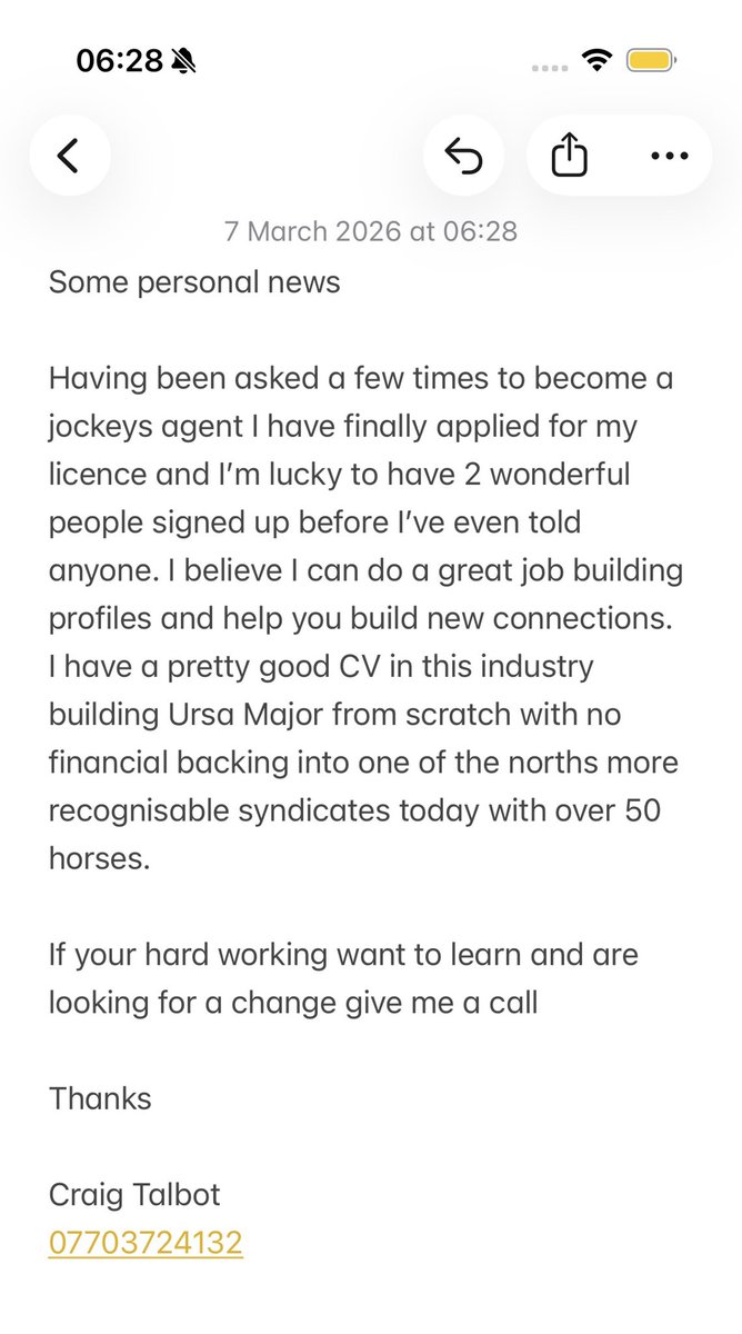 Craig Talbot tweet media