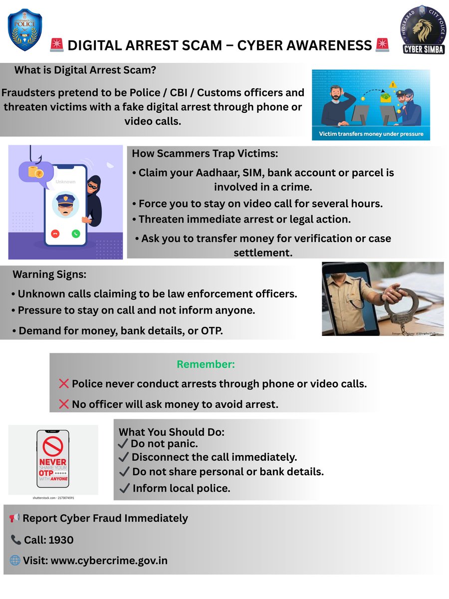 Cyber Crimes Unit Hyderabad tweet media