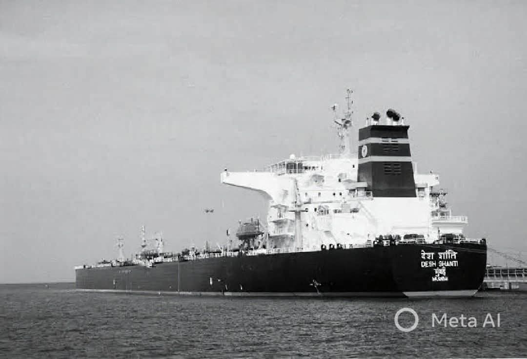 The incident is from August 2013. At that time in India, Manmohan, often mocked as a “Baahubali accountant,” was the Prime Minister.
India’s largest oil tanker, MV Desh Shanti, set sail from Iraq carrying crude oil toward India. On the way, the Iranian Navy and officials stopped