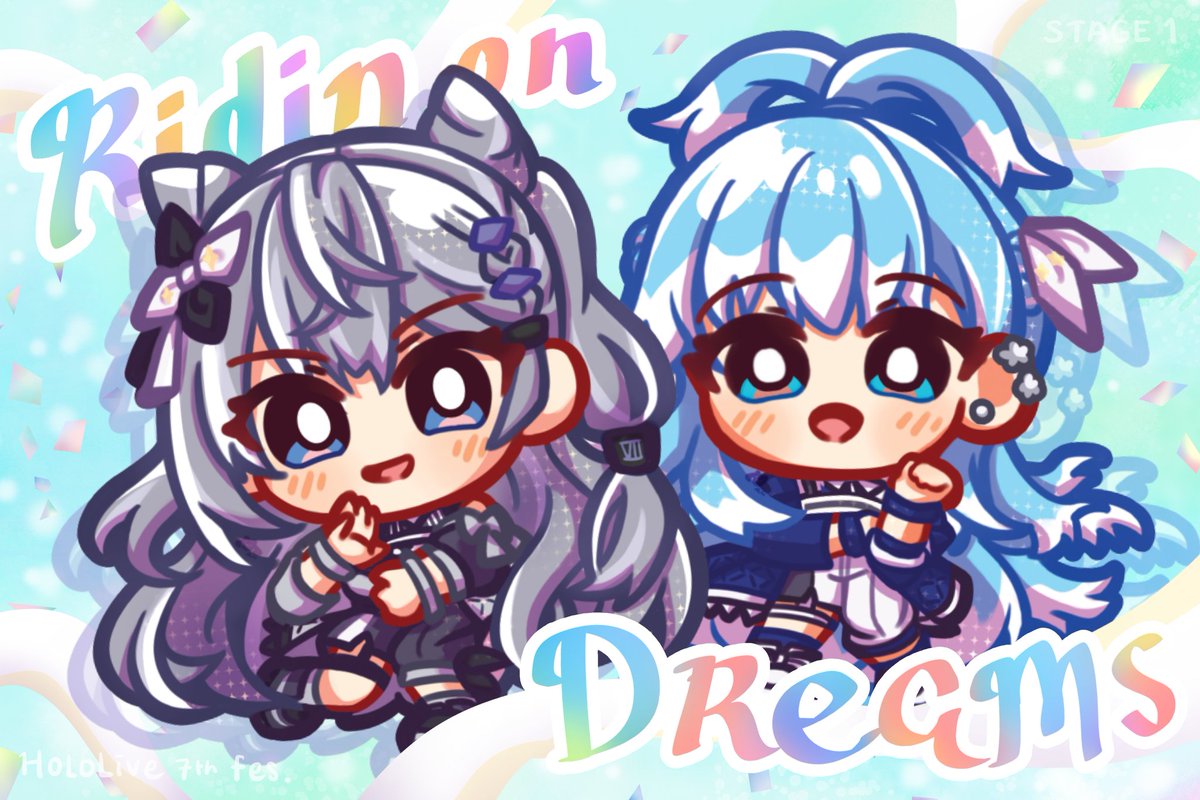 #hololivefesEXPO26 STAGE 1 !! 
#zetacrylic #aeruseni