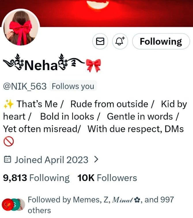 L_GR786's tweet photo. Dear @NIK_563  Congratulation for  10 k .
be haappy and get more success 🌷🌹🌷
#X_Promo https://t.co/yvSbuPQIzg