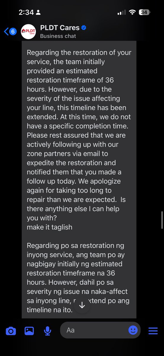 NobleEmelito's tweet photo. @PLDT_Cares It added to my frustrations and DISAPPOINTMENTS! TRAIN YOUR PEOPLE WELL! https://t.co/agcaTUsr1E