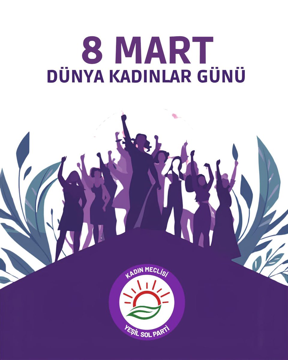 yesilsolkadin's tweet photo. BASINA VE KAMUOYUNA
8 Mart takvimlere hapsedilip yüzeyselleştirilmiş bir anma değil savaşın, yoksulluğun
ve tahakkümün karşısında kadın ve LGBT+ların bir olarak eril düzenin duvarlarını
yıktığı, yaşamı baştan yarattığı gündür.

Bu düzen kadınları kuşatıyor, yoksullukla terbiye ediyor, şiddetle hizaya sokuyor. Göç
yollarında, evlerde, iş yerlerinde, sokakta yaşamı sistemli bir biçimde daraltıyor.
Kadın ve LGBT+ları ya sistemin dışına itiyor ya da sistemin içinde boğuyor. Erkeği
norm alıp kutsayan bu düzen, gücünü tehdit eden kadını yok etmek istiyor. Kadın
katili erkekleri cezasızlıkla ödüllendirmeye, kadın emeğini görünmez kılmaya çalışıyor;
toprağı, suyu ve bedeni sömürerek zenginleşiyor, kadınlara boş tencereyi kader diye
dayatıyor. 

Biz biliyoruz: Boş tencere kader değil sermaye-patriyarka ilişkisinin bizlere
kestiği bir bedeldir. Ve bu bedeli ödemeyi reddediyoruz!

Bugün dünya eril zihniyetin körüklediği savaşların ve militarizmin karanlığı altında
derin bir sarsıntı yaşamakta. Savaşın en ağır bedelini göçe zorlanan, bedenleri birer
savaş alanına dönüştürülen ve temel yaşam hakları ellerinden alınan kadınlar ödüyor.
Savaşın en ağır hallerini yaşayan kadınlar direnişleriyle yeni yaşamlar kurmayı
hedefliyor. Rojova’da kadınların mücadelesi bu düzenin tam karşısında duruyor;
savaşın ve erkek egemenliğinin yarattığı yok oluşa karşı yaşamı örgütlüyor. Bir
taraftan Afganistan’da Taliban kadınları köleleştiren düzenlemeleri hayata geçirirken
İran’da kadınlar Mahsa Amini’den sonra süregelen mücadeleyle ülkede yeni bir
devrim süreci başlatıyor. Kadınların bu direnişini selamlıyoruz!

Ülkemizde ise iktidar gündemine aldığı 11. Yargı Paketi ile hukuki bir düzenleme adı
altında LGBT+lara karşı nefreti, ayrımcılığı ve otoriterliği kurumsallaştırmaya girişiyor.
Bu yasa tasarısı tıbbi dayatmalar ve ceza hukuku manipülasyonu üzerinden beden
siyaseti kurmayı amaçlıyor. Kadınlar ve LGBT+lar olarak haklarımızdan
vazgeçmeyeceğimizi haykırıyoruz!

Enflasyonun, hayat pahalılığının ve güvencesizliğin en büyük mağduru kadınlardır.
İşten ilk çıkarılan, en düşük ücretle çalıştırılan, “yedek iş gücü” olarak bakılan
kadınların yoksulluğu tesadüf değil politik bir tercihtir. “Bakım emeği” diye kadınlara
dayatılan temizlikten yemeğe, çocuk bakımından yaşlı bakımına kadar uzanan
görünmeyen emeği kutsallaştıran da aynı zihniyettir. Biz evlere hapsedilen bedava iş
gücü değil dünyayı kuran elleriz. Bu sömürü düzenini kabul etmiyoruz!

Bugün biz kadınlar toprağımızı, suyumuzu, ağacımızı sermayeye peşkeş çekmek
isteyenlerin karşısında yaşamı savunuyoruz. Akbelen’den Artvin’e, Dersim’den
Antakya’ya doğanın talanına “dur!” diyerek direniyoruz. Doğanın sömürüsü ile
kadının sömürüsünün aynı kaynaktan beslendiğini biliyoruz!

Emeğimizle dünyayı kuruyor, direnişimizle doğayı savunuyor, isyanımızla özgürlüğe
yürüyoruz. Ne yoksulluğa teslim olacağız ne de doğanın talanına sessiz kalacağız.

Yeşil Sol Parti Kadın Meclisi olarak;
Bugün bizden sessizlik bekleyen bu düzenin duvarlarını yıkmak ve yıkanlarla yan yana
durmak için sokaktayız.
📍Kadın katliamlarına ve tacizlere karşı her bir kız kardeşimizin çığlığını kendi
isyanımız kabul ediyoruz.
📍Militarizmin her türlüsüne karşı barışın savunucuları olmaktan asla vaz
geçmiyoruz.
📍Eşit, özgür, adaletli bir dünya kurana dek mücadelemize devam edeceğiz.
Yaşasın 8 Mart.
Yaşasın kadın ve LGBT+ların birleşik mücadelesi.
Jin, Jiyan, Azadi.
Yeşil Sol Kadın Meclisi